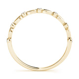 Stackable Round 14K Yellow Gold Band