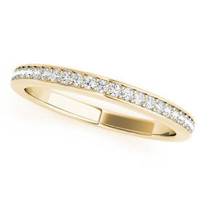 7-Stone Band Round 14k Yellow Gold