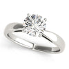 Solitaire Round Platinum Engagement Ring