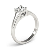 Solitaire Princess Platinum Engagement Ring