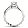 Solitaire Oval Platinum Engagement Ring