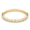 Stackable Round 14K Yellow Gold Band