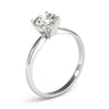 Four-Prong Solitaire Round Platinum Engagement Ring