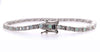 1 CT. TW. Round Opal & White Sapphire Bracelet in Sterling Silver
