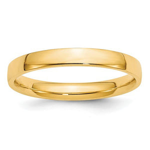 Men's 14K Yellow Gold Comfort Fit Band (From 3mm to 8mm)