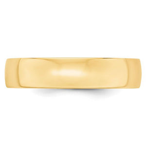Men's 14K Yellow Gold Comfort Fit Band (From 3mm to 8mm)
