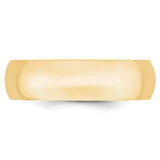 Men's 14K Yellow Gold Comfort Fit Band (From 3mm to 8mm)