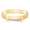 Men's 14K Yellow Gold Flat Band (From 3mm to 8mm)