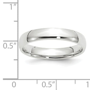 Women's 14K White Gold Comfort Fit Band (From 2mm to 4mm)